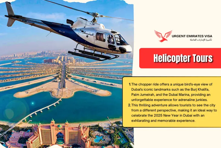 Helicopter Tours Dubai on New year